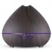 Peach Shaped Dark Wood Grain Aroma Diffuser Ultra-quiet Desktop Atomizer Office/Home Humidifier