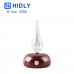 High Quality Natural Wood Waterless Nebulizer Glass Aromatherapy Essential Oil Diffuser with Colorful Light