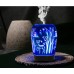 Glass 100ml Ultrasonic Cool Mist Aroma Diffuser with Amazing 3D Visual Effect for Humidification and Purification