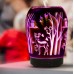 Glass 100ml Ultrasonic Cool Mist Aroma Diffuser with Amazing 3D Visual Effect for Humidification and Purification