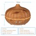 Pumpkin 500ml Wood Grain Essential Oil Diffuser, Cool Mist Humidifier with Four Timers, Waterless Auto-off for Beauty Salon