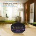 Pumpkin 500ml Dark Wood Grain Essential Oil Diffuser, Cool Mist Humidifier with Four Timers, Waterless Auto-off for Beauty Salon