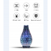 Essential Oil Diffuser,3D Glass 100ml Aromatherapy Ultrasonic Cool Mist Humidifier with Color Changing LED Lights