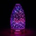 Hidly 100ml Glass Aromatic Essential Oil Diffuser Cold Mist Humidifier with 4 Timer Settings and 7 Colors LED Lights