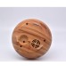 400ml Large Capacity Light Wood Grain Aroma Diffuser with 7 Color LED Light for Violet Beauty Salon