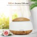 Tranquility Base Hotel 300ml Wood Grain Ultrasonic Aroma Diffuser Any Essential Oil Can Be Used