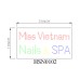 NAILS SPA LARGE SIGN HSN0179