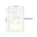 NAILS SPA LARGE SIGN HSN0179