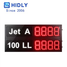 Jet A LED Price Signs-GAS13364