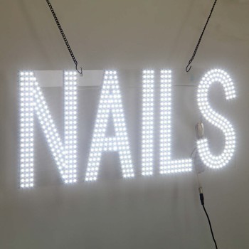 NAILS Led Sign HSN0800