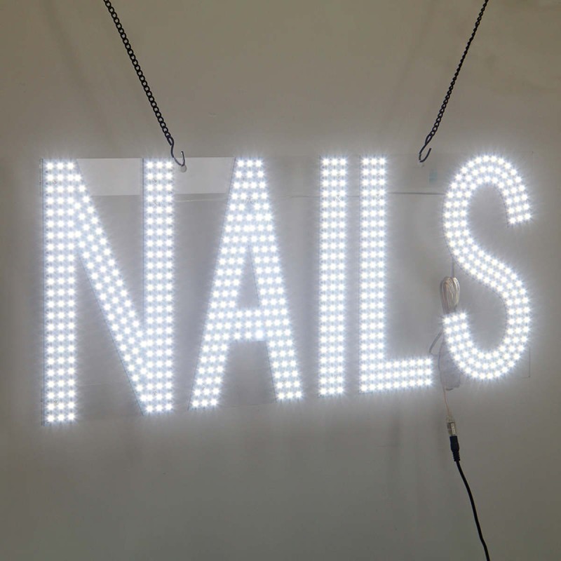 NAILS Led Sign HSN0800