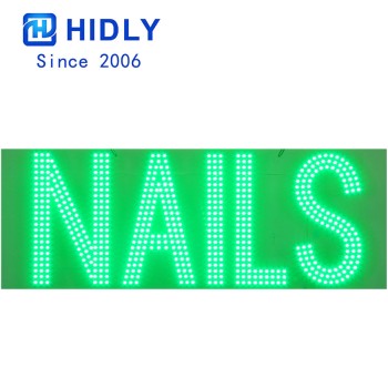 NAILS Led Sign HSN0800