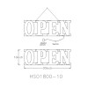 Image Open Led Sign HSO1802