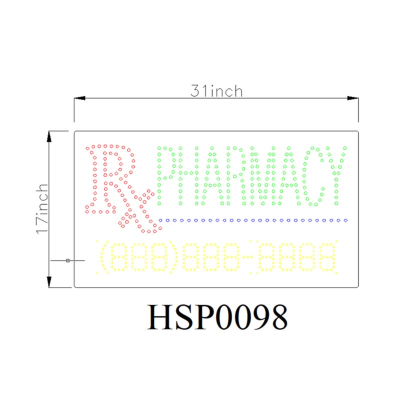 Indoor Pharmacy Crosses HSP0098