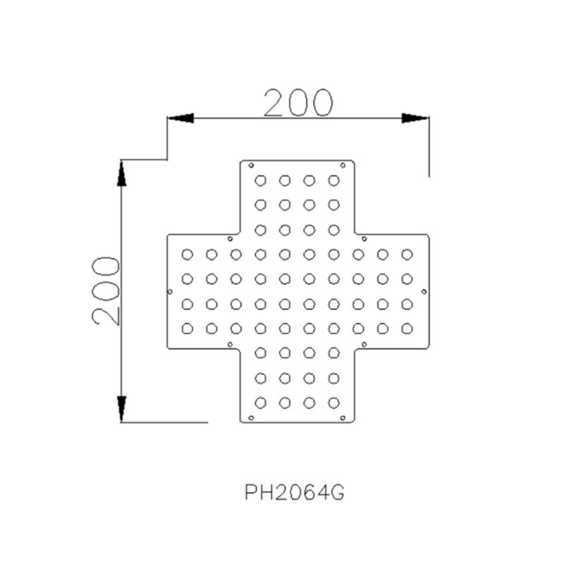 Cross Led Signs PH20G64