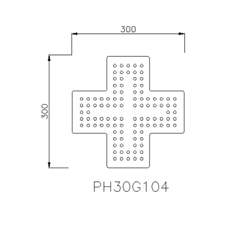 Pharmacy Windows Crosses PH30G104