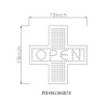 Open Pharmacy Sign  PH48G186R58