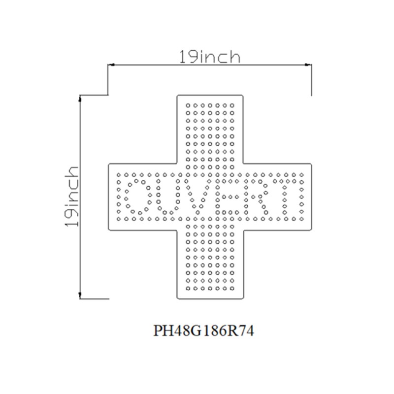 Ouvert Pharmacy Signs PH48G186R74