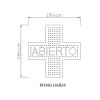 Abierto Pharmacy Signs, PH48G186R88
