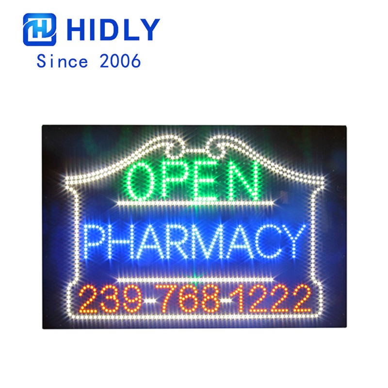 Open Pharmacy Signs  HSO1428