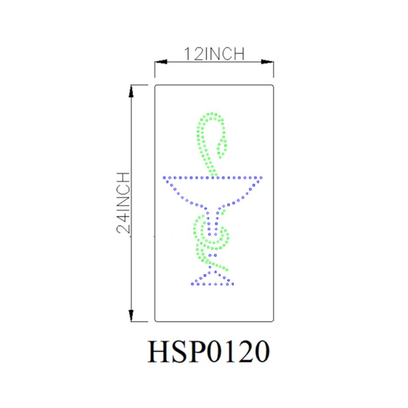 Snake Led Sign:HSP0120