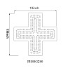 Custom Pharmacy Crosses :PH48G280