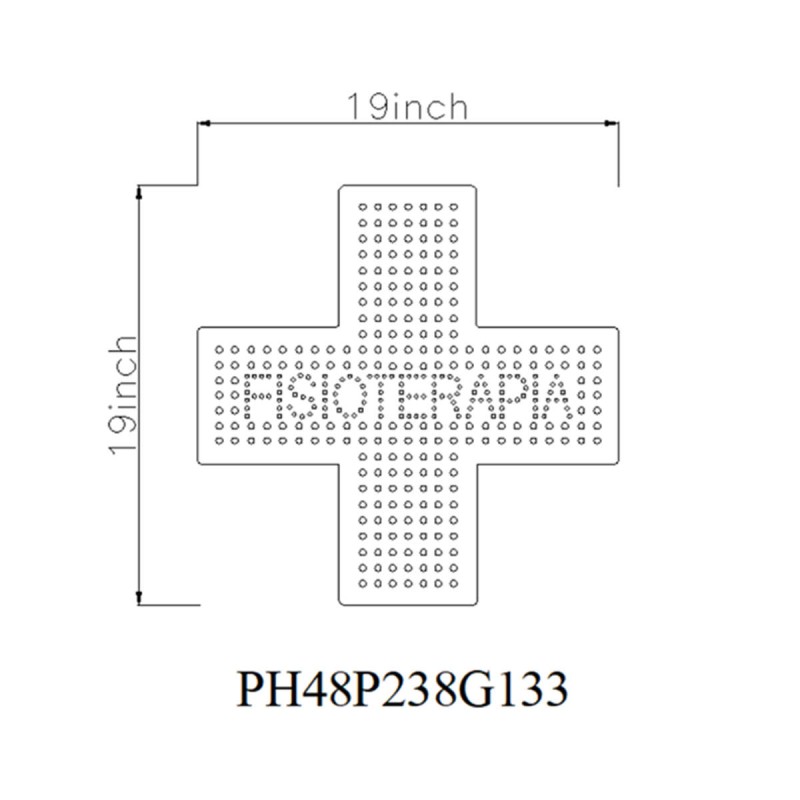 FISIOTERAPIA Led Sign:PH48P238G133
