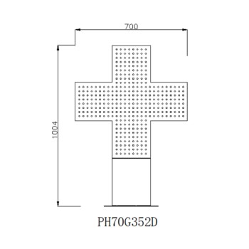 Customized Pharmacy Sign: PH70G352D