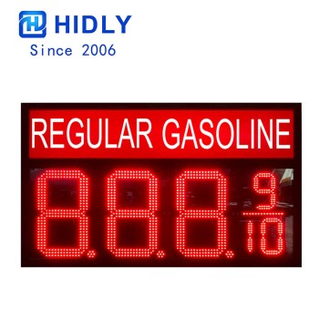 Double Gas Led Sign:GAS1220760D