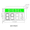 DIESEL Canopy Led Sign:GAS1419867D