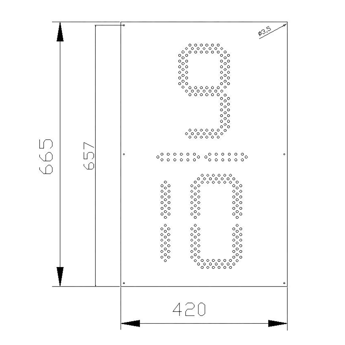 led digital board