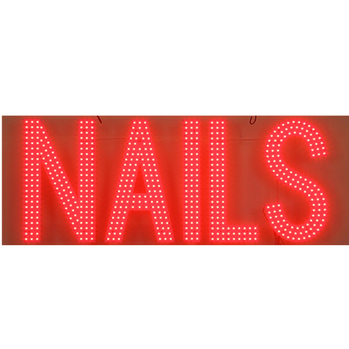 NAILS open sign