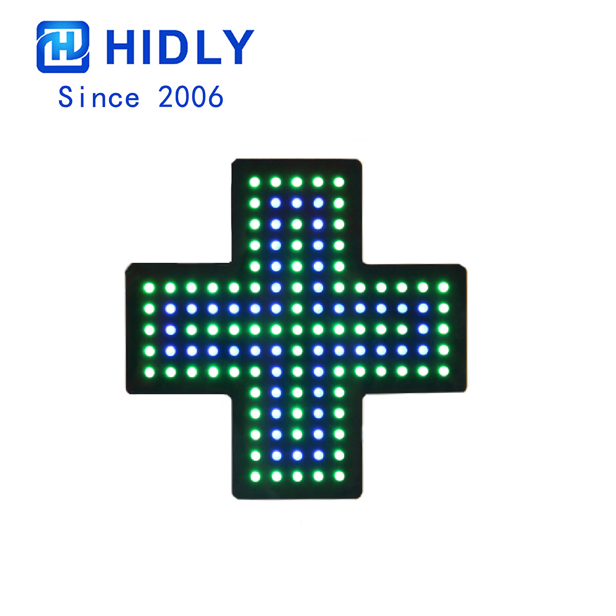 window cross led signs