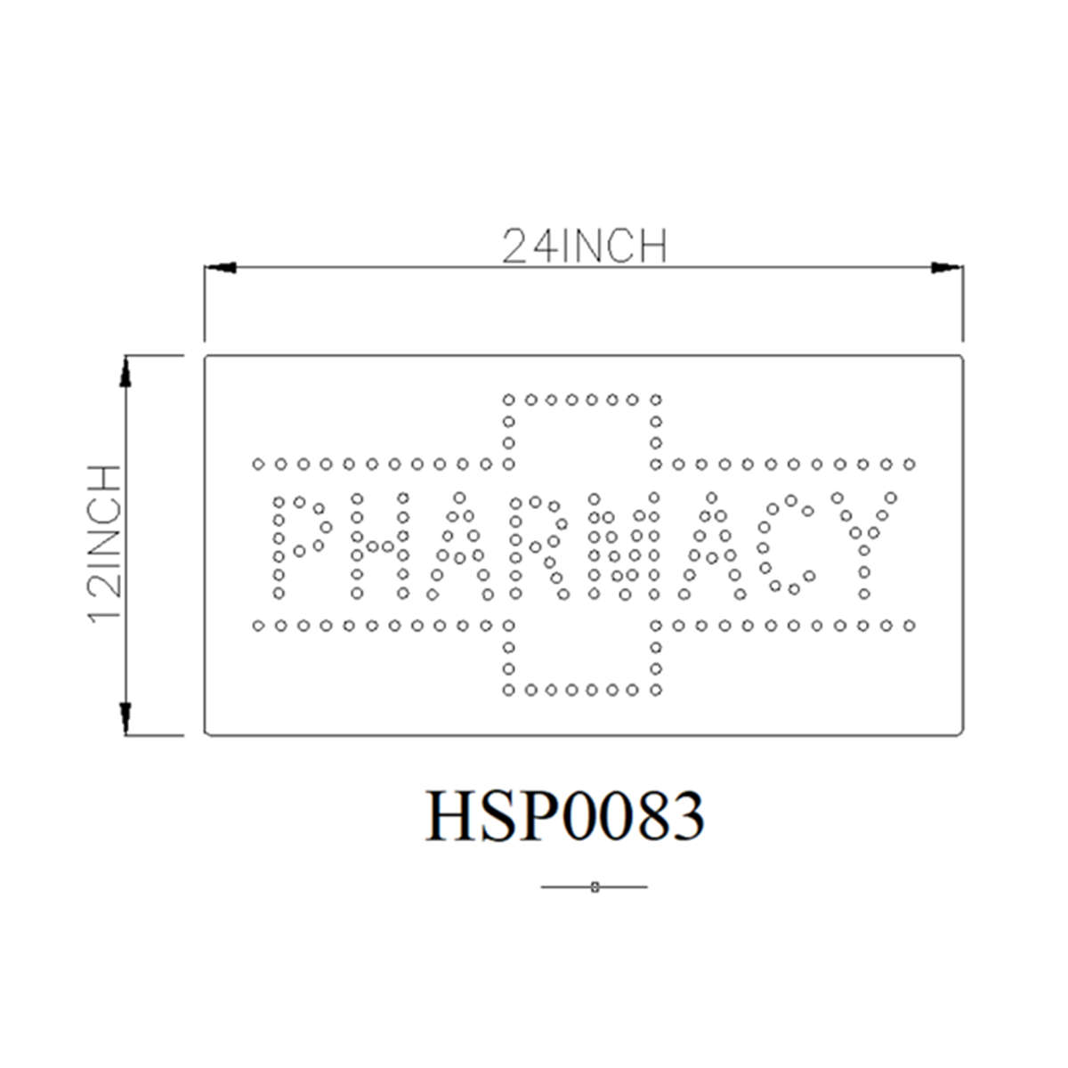 windows pharmacy crosses