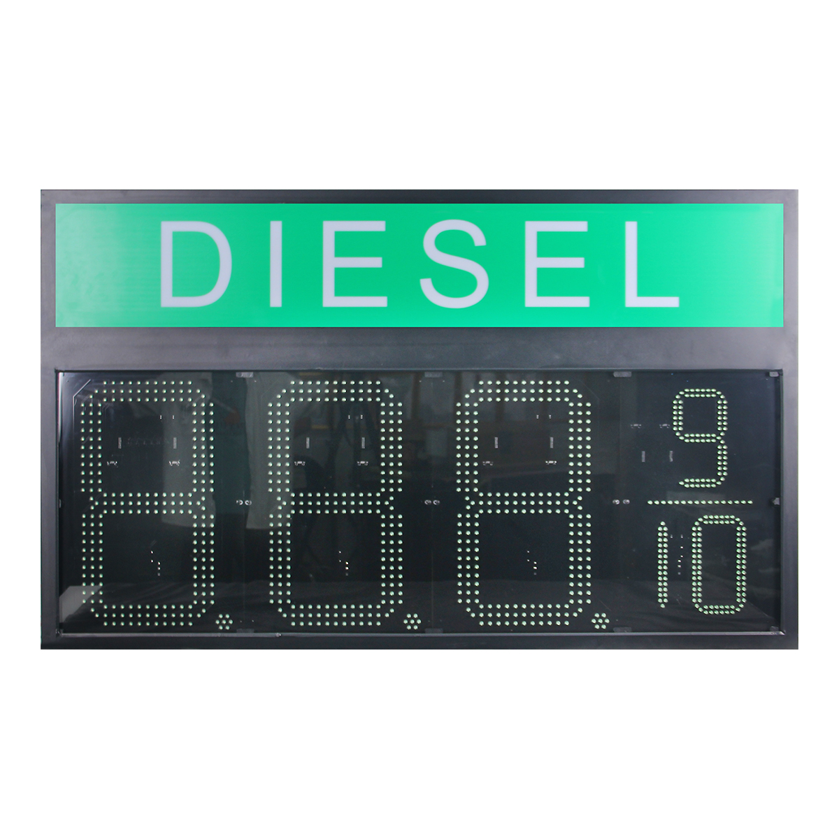 diesel price signs