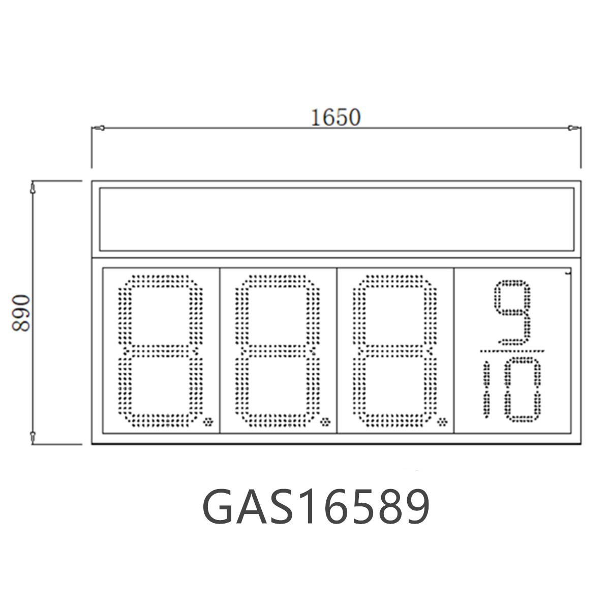 REGULAR led price signs