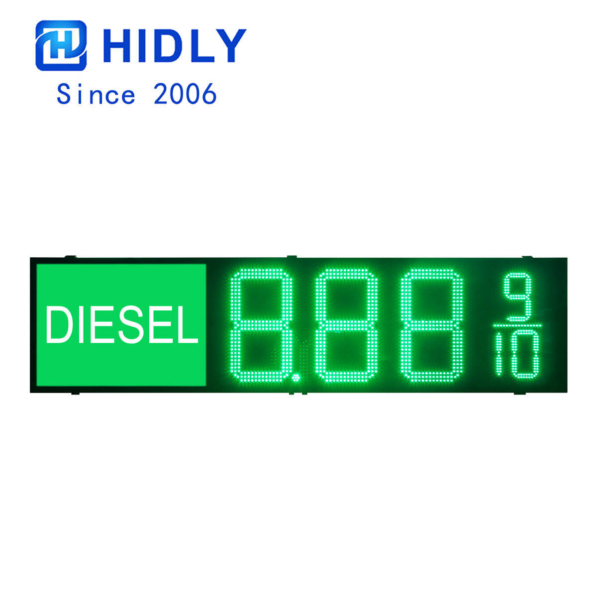 DIESEL canopy gas signs