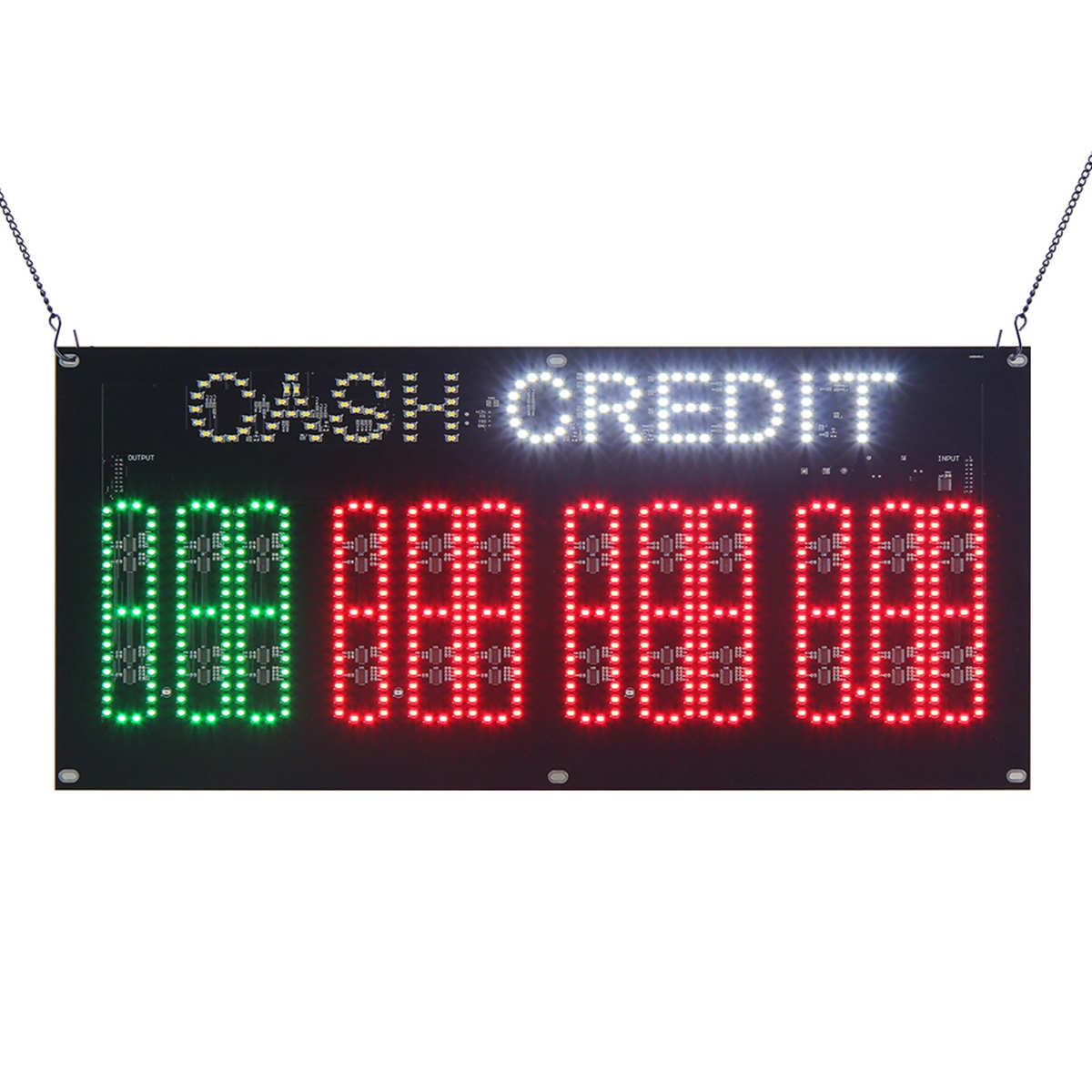 CASH price signs