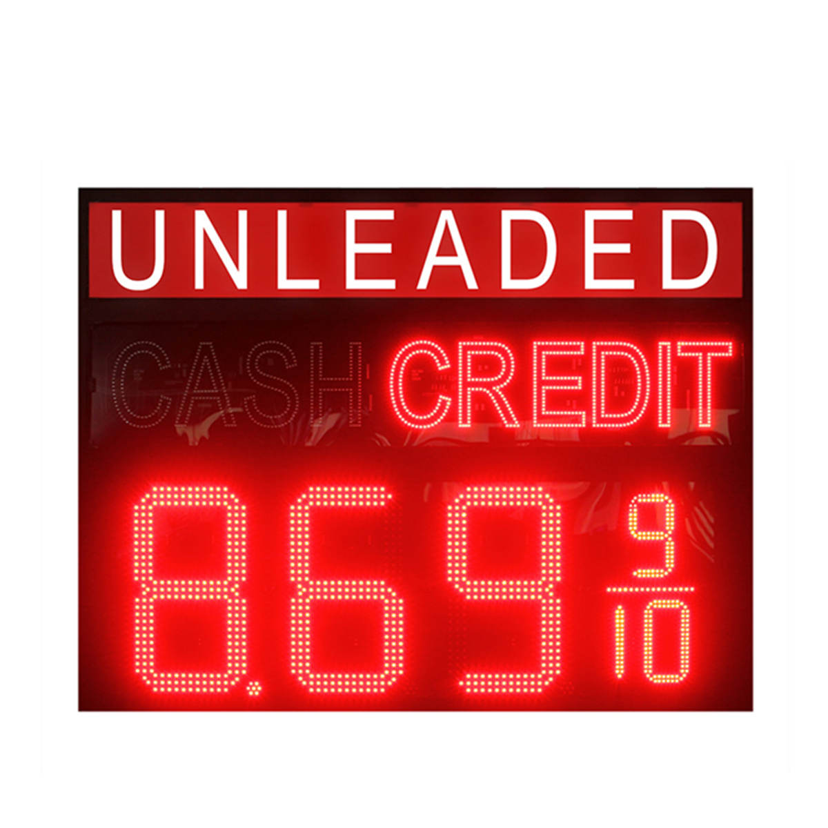 CASH CREDIT price signs