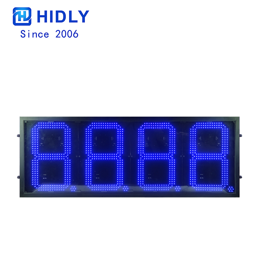 led gas display