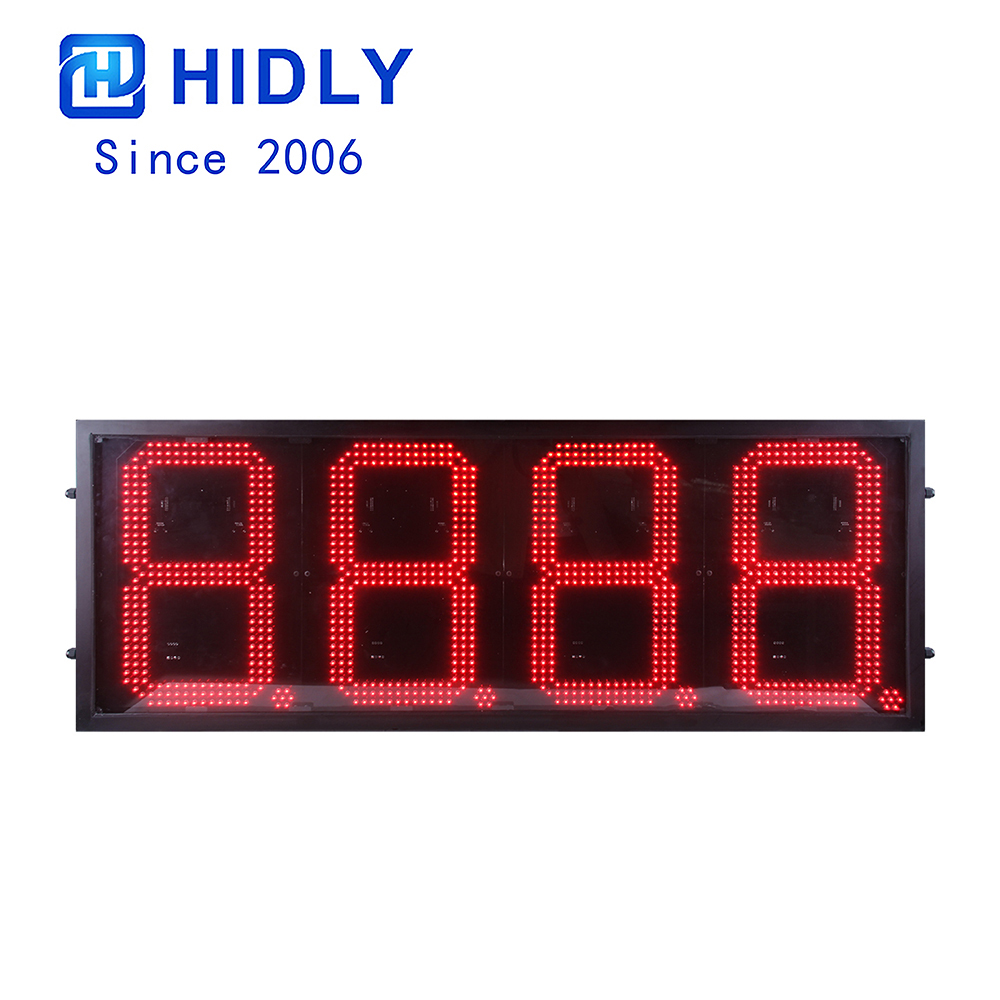 led gas display