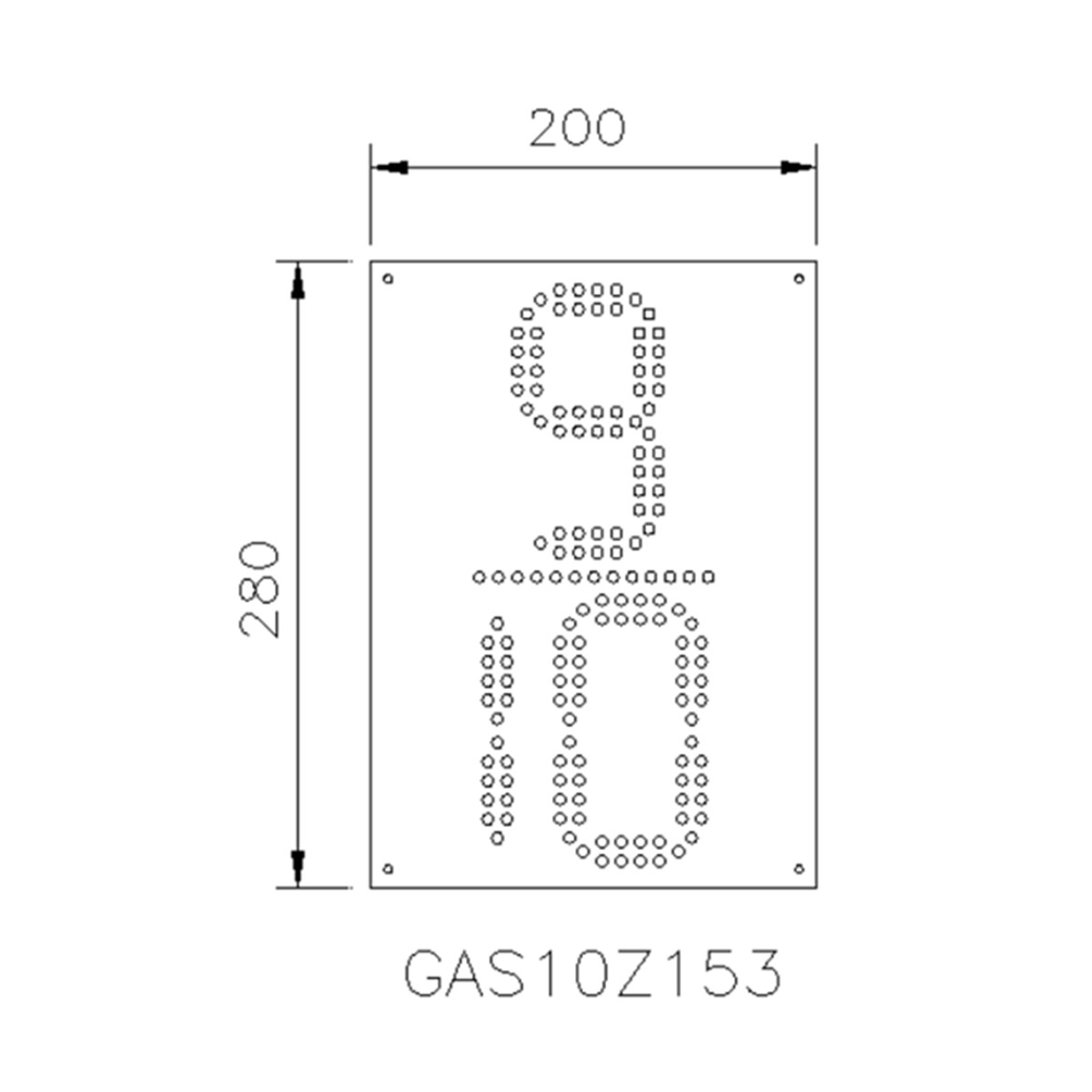 price digits signs size