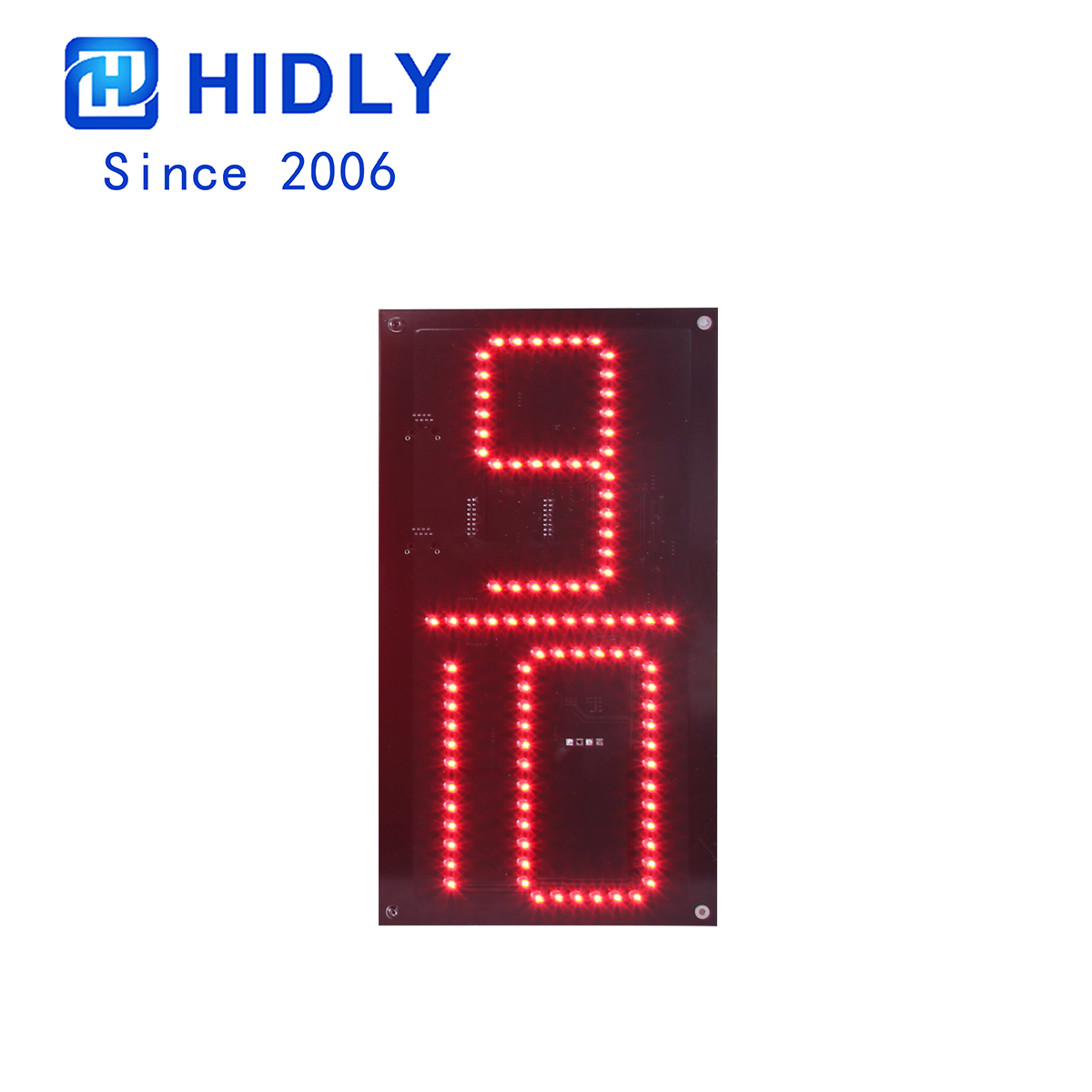 led digits gas signs