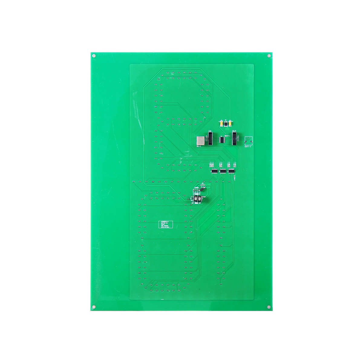 led station board size