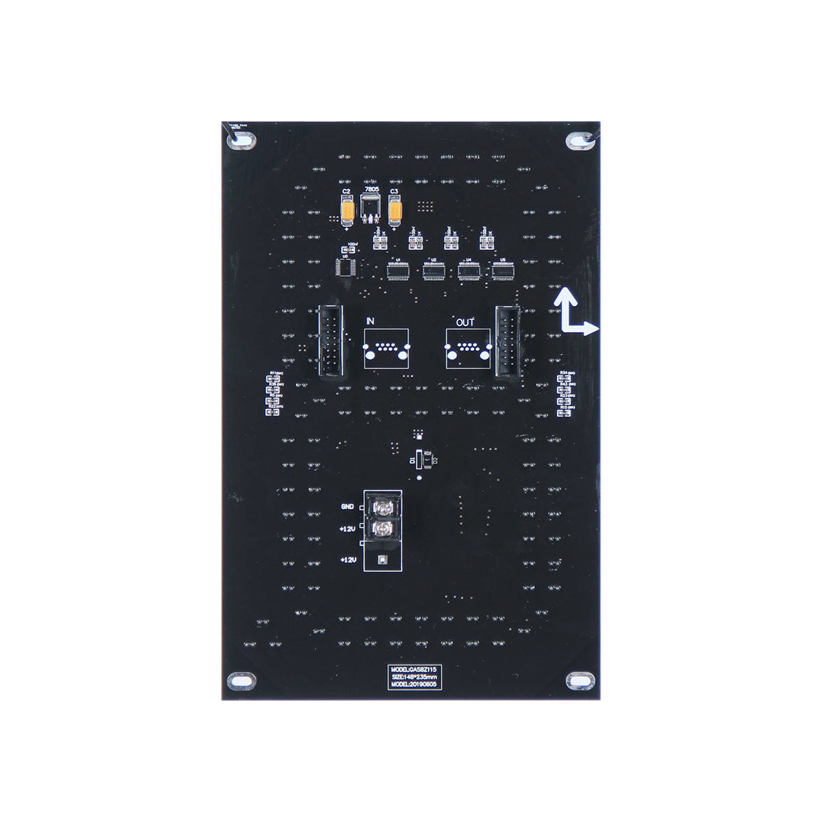 led digits signs size