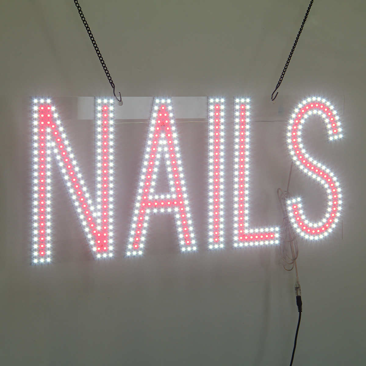 NAILS open sign