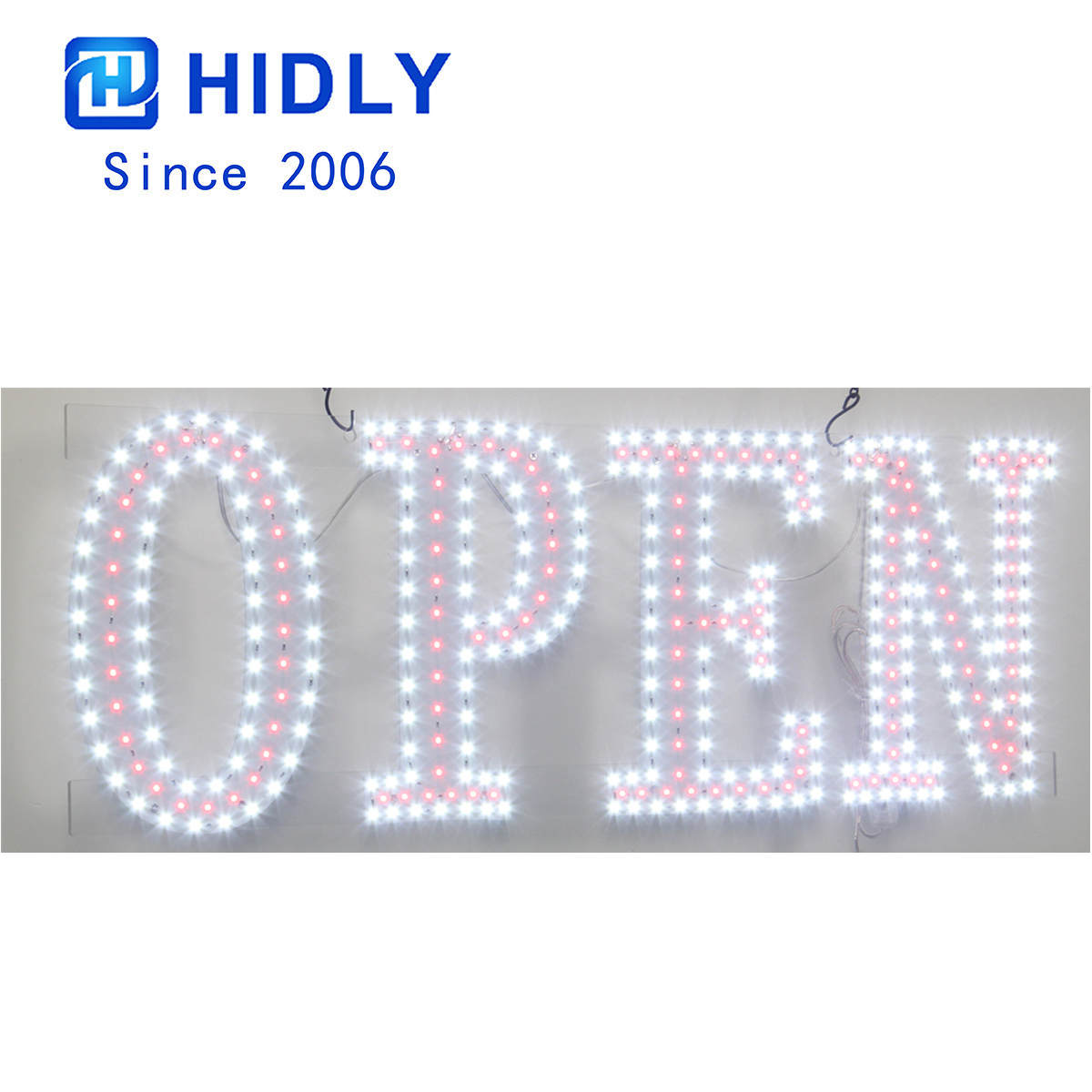 image open led sign