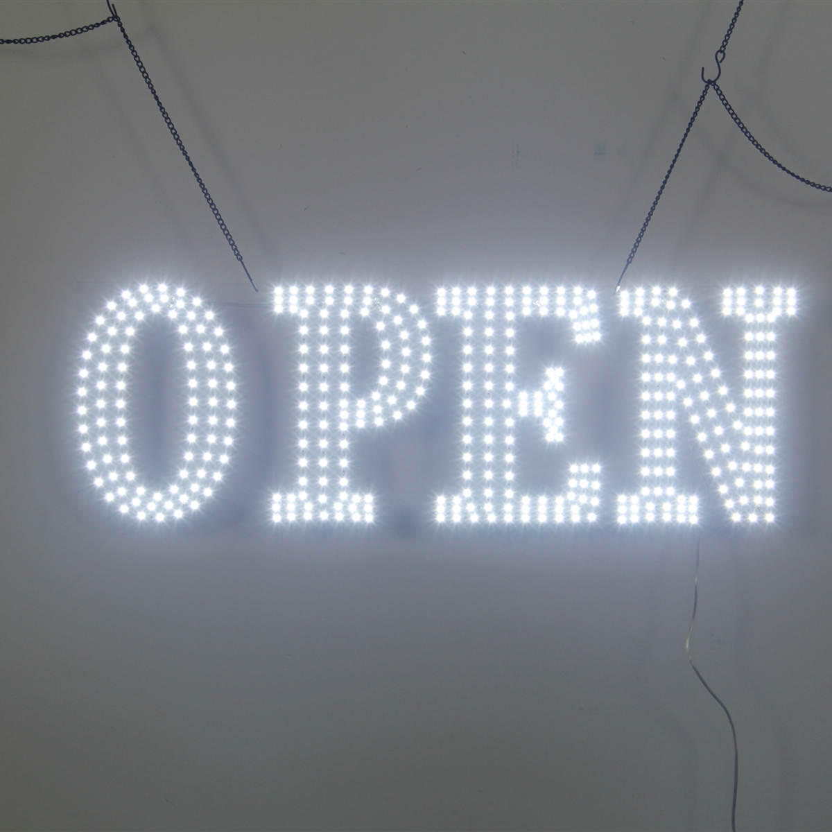 image open led sign