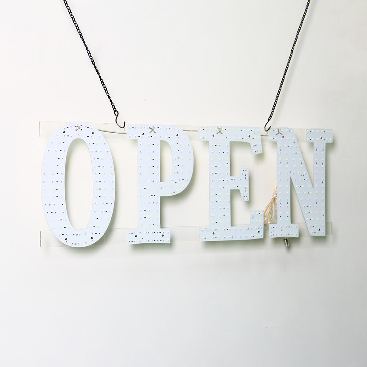 image open led sign