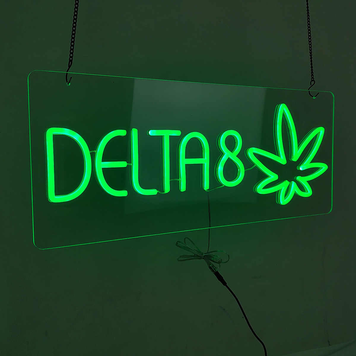DELTA8 neon sign